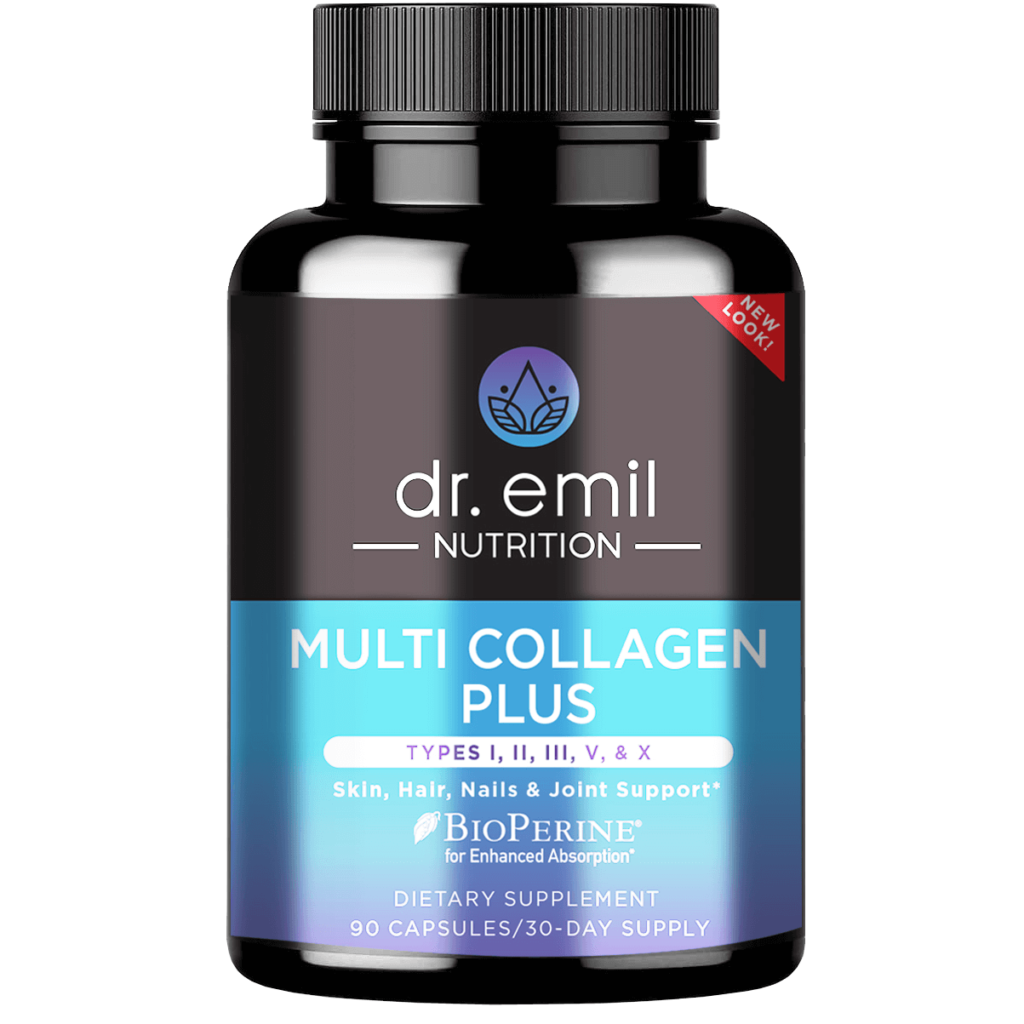 كبسولات دكتور ايميل الكولاجين المتعدد بلس Dr. Emil Nutrition Multi-Collagen Plus